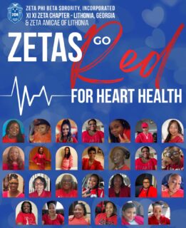 Our hearts are at the center of everything we do. 💙❤️
The ladies of Zeta Phi Beta Sorority, Inc., Xi Xi Zeta Chapter are proud to Go Red for Heart Health! We’re wearing our red today to raise awareness for cardiovascular disease and to encourage our community to prioritize their wellness.
Let’s keep these hearts beating strong, Finer Women! 🕊️✨

💡Did you know: 51.9% of high blood pressure deaths, otherwise known as hypertension or the “silent killer,” are in women, and out of all women, 57.6% of Black females have hypertension — more than any other race or ethnicity.
#ZetasHaveHeart
#ZetasGoRed
#ZPhiBZHOPE
#ZPhiB
@zphibinc1920 @zphibga @southeasternregionzetas