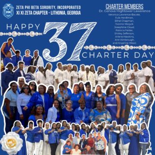 37 Years of Finer Womanhood! 💙🕊️
Today, we celebrate the 37th Charter Day of the Xi Xi Zeta Chapter of Zeta Phi Beta Sorority, Inc. From our humble beginnings in Lithonia to the thriving sisterhood we are today, our commitment to Scholarship, Service, Sisterhood, and Finer Womanhood has never been stronger.
We are growing, evolving, and so incredibly grateful for the opportunity to continue our work within the DeKalb and Lithonia communities. Here’s to many more years of making an impact!
#XiXiZeta #37Years #LithoniaZetas #finerwomanhood