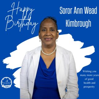 Happy Birthday, Ann Wead Kimbrough, from Xi Xi Zeta!

On behalf of the entire Xi Xi Zeta Chapter, we want to wish you the happiest of birthdays! We hope your day is filled with joy, laughter, and everything you wished for. May the year ahead be even brighter!