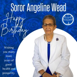 Happy Birthday, Angeline Wead, from Xi Xi Zeta!
On behalf of the entire Xi Xi Zeta Chapter, we wish you the happiest of birthdays! We hope your day is filled with joy, laughter, and everything you wished for. May the year ahead be even brighter!