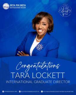 Congratulations to Tara Lockett of the Southeastern Region on her new leadership position as the International Graduate Director. We are sure that you will serve with integrity, purpose, and grit! We can’t wait to see all that you will accomplish! #ZPhiBSERegion #GrandBoule2026 #FinerInSERegion #SheServesNashville